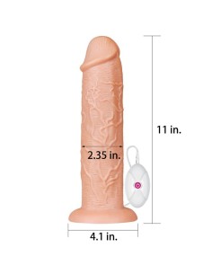 Dildo King 11 con Vibración Natural 2