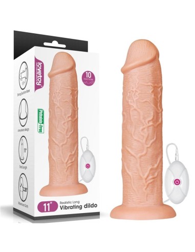 Dildo King 11 con Vibración Natural