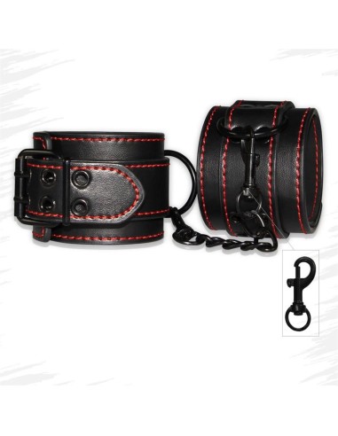 Esposas de Tobillos Bondage Negro