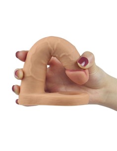 Dildo The Ultra Soft Double 6.25 Natural 2