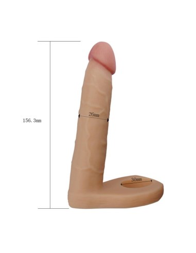 Dildo The Ultra Soft Double 6.25 Natural