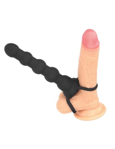 Plug Anal Double Prober con Vibración Negro