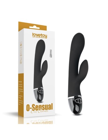 Vibrador O-Sensual Clit Duo Climax Negro