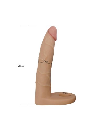 Dildo The Ultra Soft Double 7 Natural
