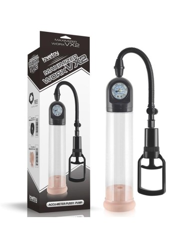 Bomba para el Pene con Válvula de Presión Maximizer Worx VX2 Vagina