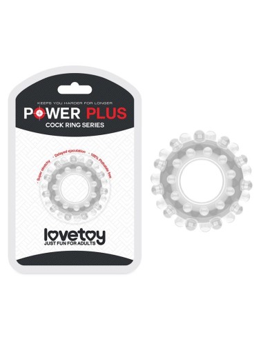 Anillo para el Pene Power Plus Transparente