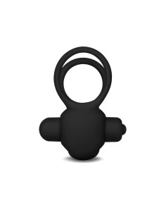 Anillo Vibrador Doble Power Clit Duo Negro 2