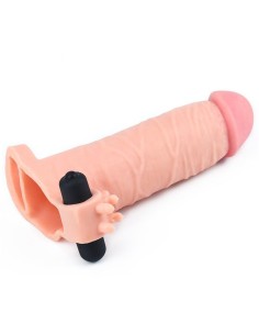 Funda para el Pene con Vibración Add 2 Pleasure X Tender Natural 2