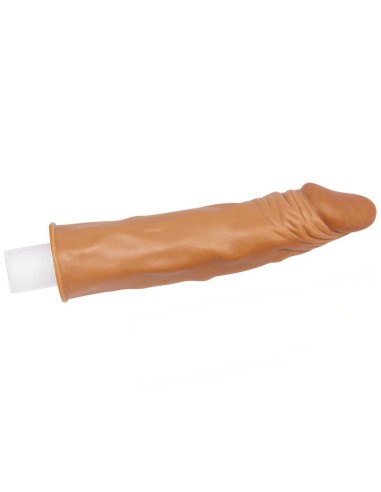 Funda para el Pene Add 2 Pleasure X Tender Marrón