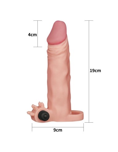 Funda para el Pene con Vibración Add 2 Pleasure X-Tender Natural