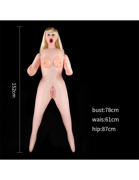 Muñeca Inflable Boobie Super Love Doll
