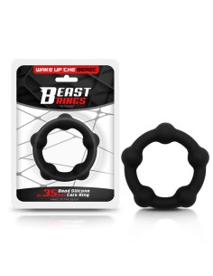 Anillo para el Pene Silicona Sólida 3.5 cm Negro