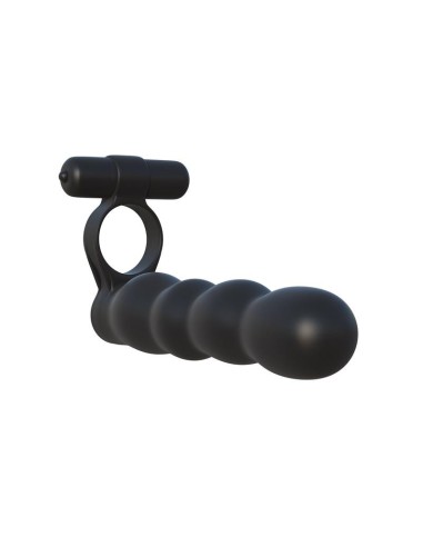 Fantasy C-Ringz Anillo Doble Penetrador Flexible Negro