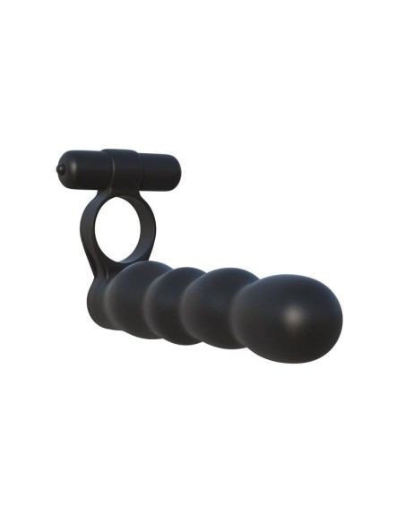 Fantasy C-Ringz Anillo Doble Penetrador Flexible Negro