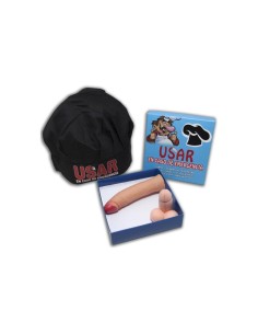 Set Caja Gorro Cocinero, Broche y Estimulador