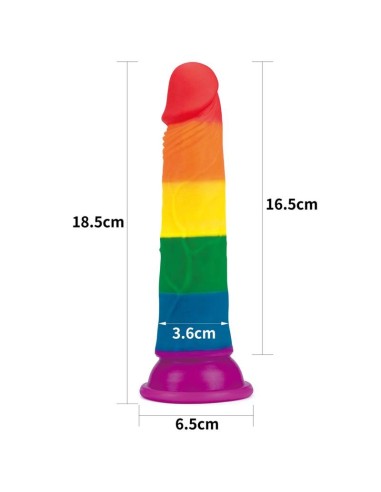Dildo Prider 7 Silicona Líquida