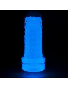 Masturbador Masculino Lumino Luz Azul