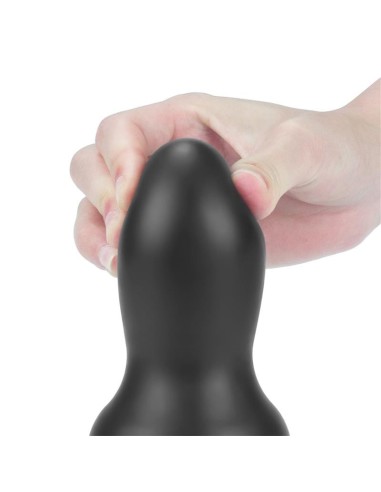 Plug Anal con Vibración King Sized 7 Negro