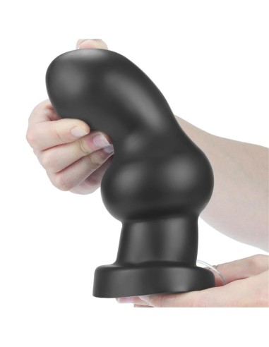 Plug Anal con Vibración King Sized 7 Negro