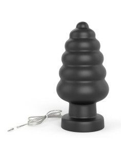 Plug Anal con Vibración King Sized 7 Negro 2