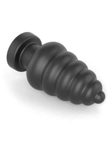 Plug Anal con Vibración King Sized 7 Negro