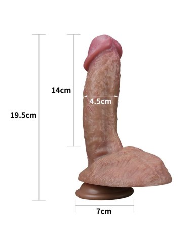 Dildo Nature 7.5 Dual Layer