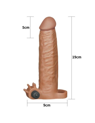 Funda para el Pene Pleasure X-Tender Marron Add 2