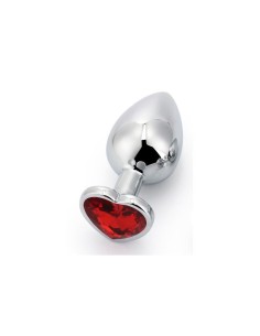 Plug anal Base Corazón Red Scarlet Talla L 2