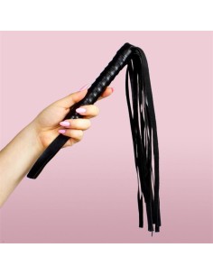 Látigo de Cuero 45 cm Negro 2