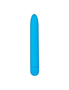 Bluesky Vibrador 10 Funciones 18,5 cm USB Azul Mate 2