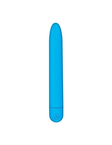Bluesky Vibrador 10 Funciones 18,5 cm USB Azul Mate
