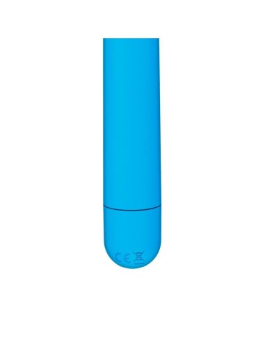 Bluesky Vibrador 10 Funciones 18,5 cm USB Azul Mate