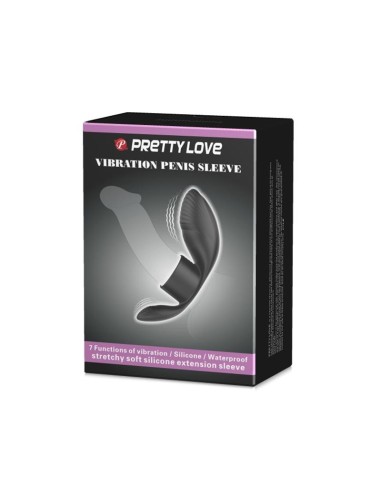 Anillo para el Pene con Vibración USB Silicona