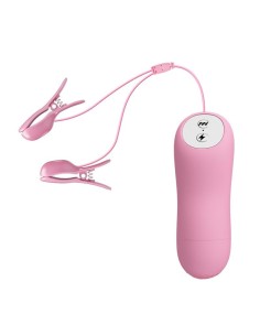 Pinza para Pezones con Vibración y Electro Shock