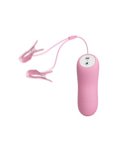 Pinza para Pezones con Vibración y Electro Shock