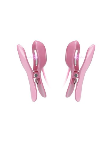Pinza para Pezones con Vibración y Electro Shock