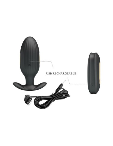Royal Pleasure Plug Anal con Electro Estimulación USB