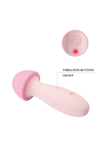 Mushroom Vibrador/Masajeador Silicona USB
