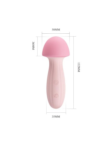Mushroom Vibrador/Masajeador Silicona USB