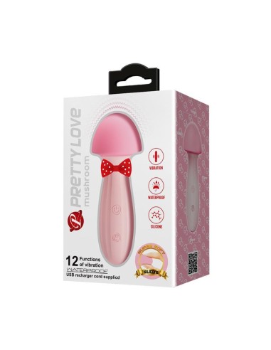 Mushroom Vibrador/Masajeador Silicona USB