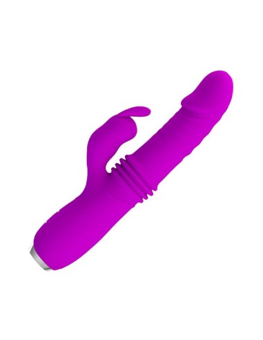 Dorothy Vibrador con Función Up and Down USB Púrpura