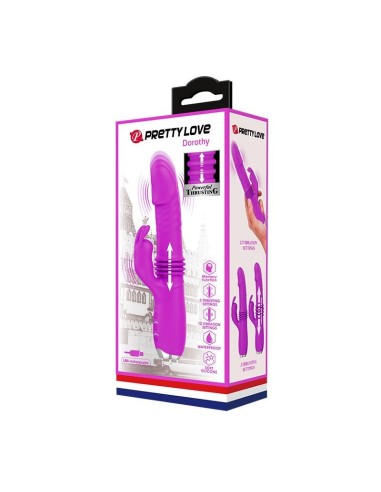 Dorothy Vibrador con Función Up and Down USB Púrpura