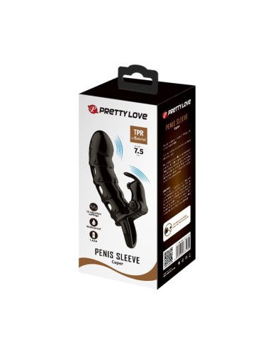 Cuper Funda para el Pene con Vibración 4 cm