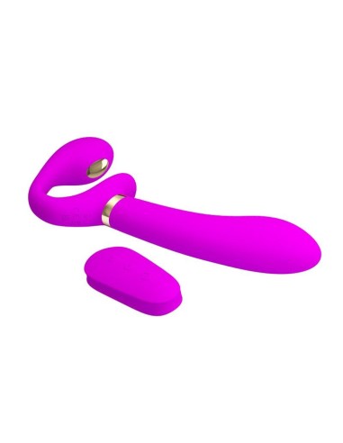 Thunderbird Vibrador para Parejas sin Arnés con Control Remoto