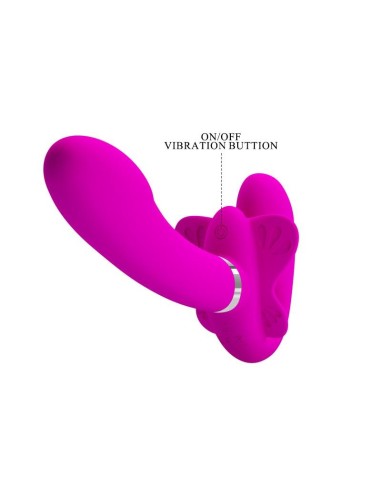 Valerie Vibrador para Parejas sin Arnés USB