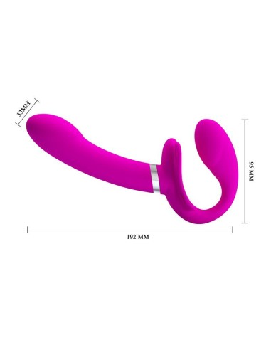 Valerie Vibrador para Parejas sin Arnés USB