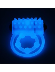 Lumino Play Anillo Vibrador Luz Azul 2