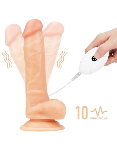 Arnés con Dildo con Vibración y Control Remoto 7.5