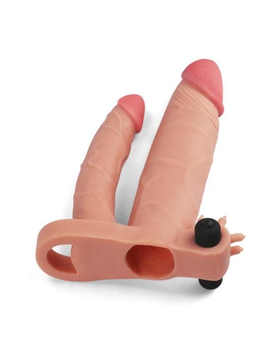 Funda para el Pene Doble con Vibración 1