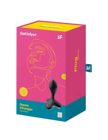 Game Changer Plug Anal con Vibración Negro